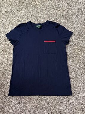 Women’s Lauren Ralph Lauren Pocket T Shirt